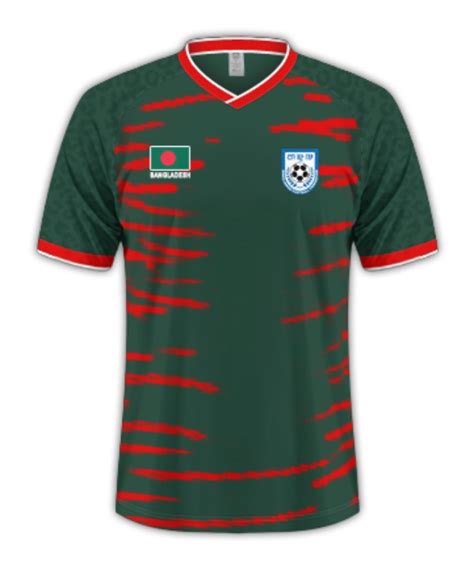 Bangladesh Football Jersey 2024 - Lia Brittan