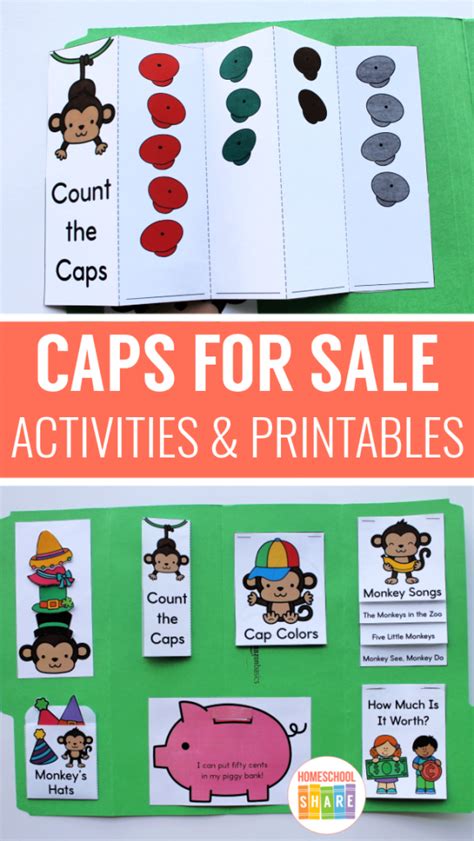 Caps for Sale Activities for Preschool - Homeschool Share