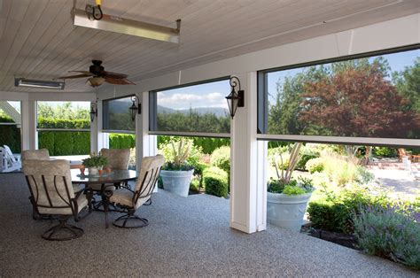 Rectractable & Motorized Patio Screens - Roll Up Patio Screens | The ...