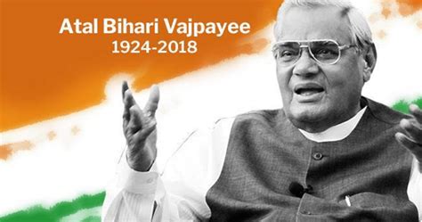 Atal Bihari Vajpayee's Death Anniversary