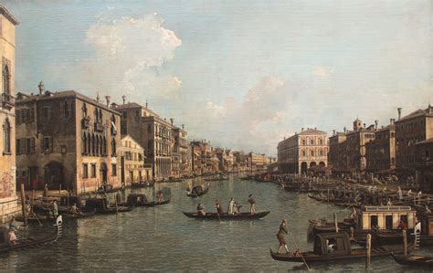 Canaletto (Antonio Canal Venezia, 1697 – Venezia 1768) - Il Canal ...