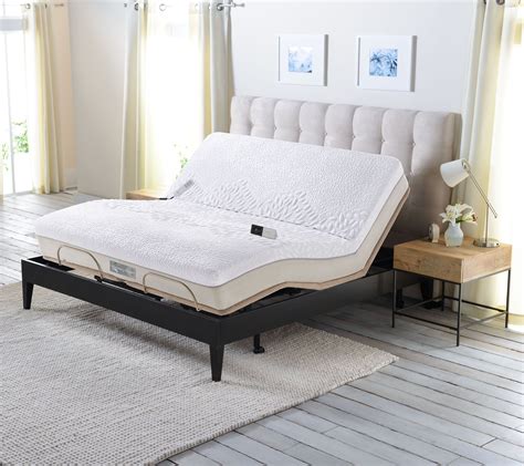 Sleep Number Memory Foam Queen Mattress with Adjustable Base - Page 1 ...