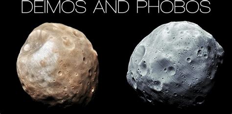 Moons of Mars Phobos & Deimos