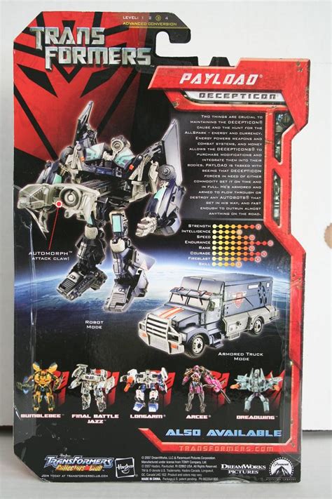 Transformers Movie Toys - 2007: Payload - Deluxe Class Figure - Parry ...