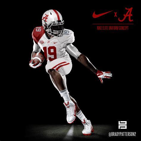 Alabama Crimson Tide a Uniform Concept :: Behance