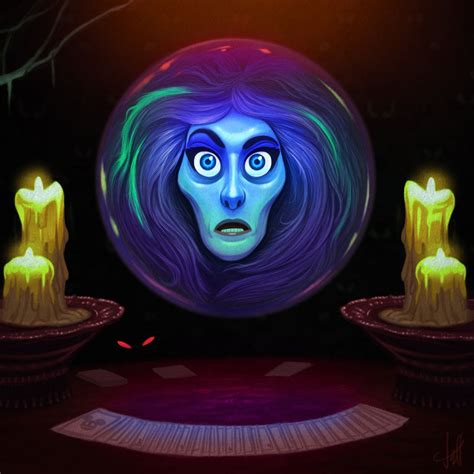 Madam Leota - The Haunted Mansion Disneyland | Haunted mansion ...