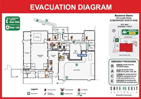 Fire Evacuation Plan Template For Business