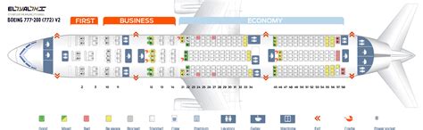 Boeing 777 Seating Map