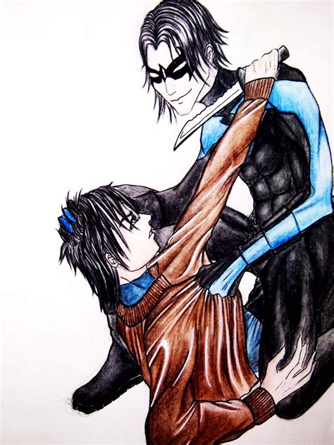 Nightwing and The Red Hood by AcexOfxSpade on DeviantArt