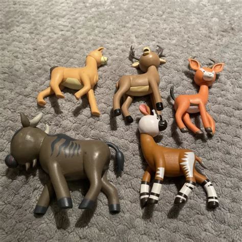 MY ZOO ANIMALS Deagostini Toy bundle bufflo deer llama etc £10.00 ...