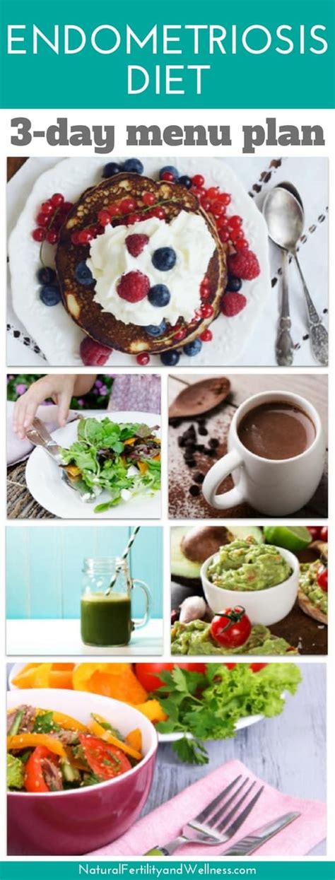 Endometriosis diet menu plan - a three day sample menu to help you ...