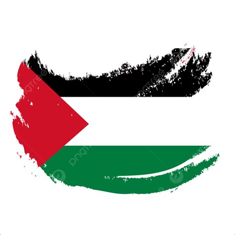 Palestine Flag Vector Art PNG, Waving Wall Palestine Flag, Palestine ...