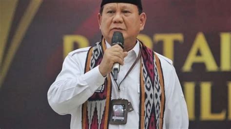 Gerindra Says Determination Of Prabowo's Vice Presidential Candidate Is ...