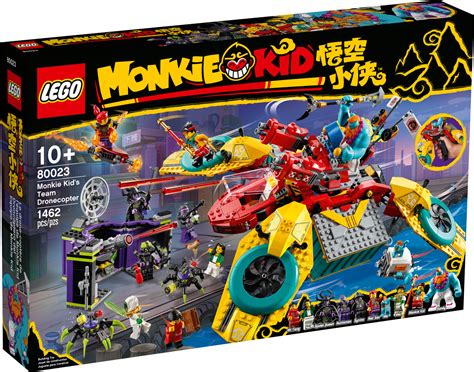 Monkie Kid's Team Dronecopter (80023) Now Up at LEGO Shop@Home