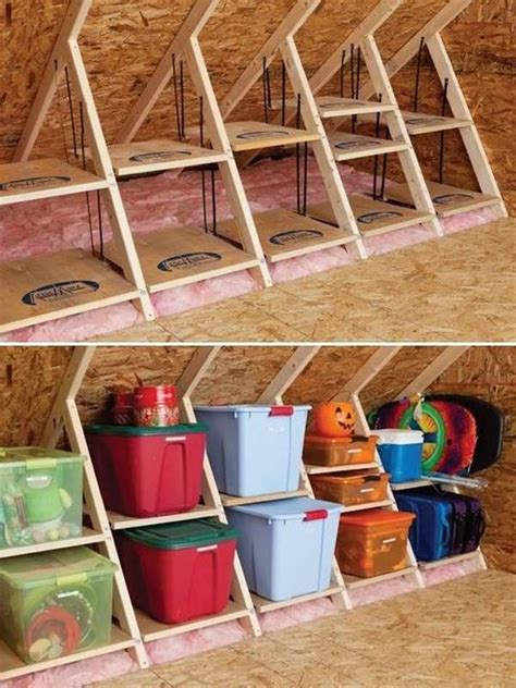 Creative Attic Storage Ideas and Solutions You Should Know | Tiny house ...