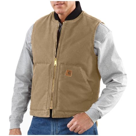 Carhartt® Sandstone Vest - 125140, Vests at Sportsman's Guide