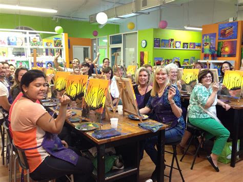 BYOB art parties at A Painting Fiesta! | Byob painting, Art studio ...