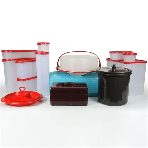 Tupperware Food Storage Containers, Mid to Late 20th Century | EBTH