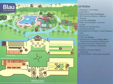 Kawama Varadero Resort Map