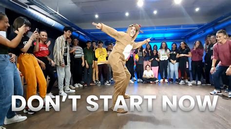 Dua Lipa - Don't start now | Dance Choreography - YouTube