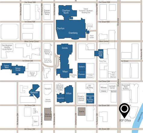 Mayo Clinic Map | Color 2018