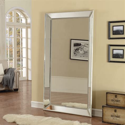 House of Hampton Floor Mirror & Reviews | Wayfair