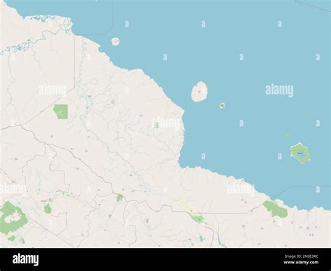 Madang, province of Papua New Guinea. Open Street Map Stock Photo - Alamy