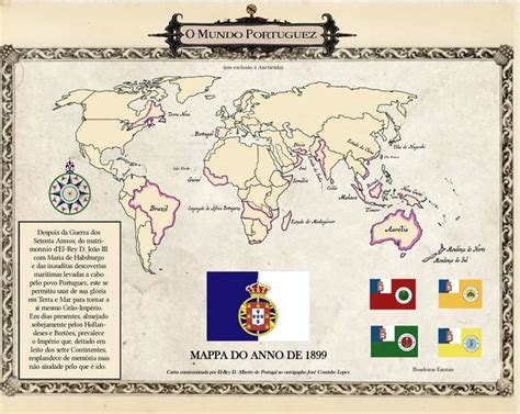 The Portuguese Empire, 1899. : imaginarymaps | Portuguese empire ...