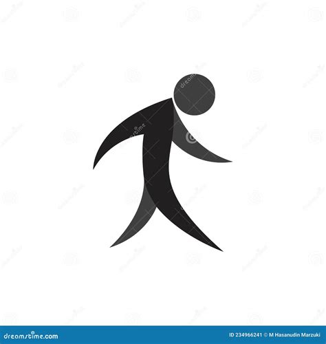 Walk logo vector stock vector. Illustration of relationship - 234966241