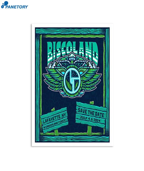 Bisco Land Wonderland Forest Lafayette Ny Jul 4-6 2024 Poster 2024