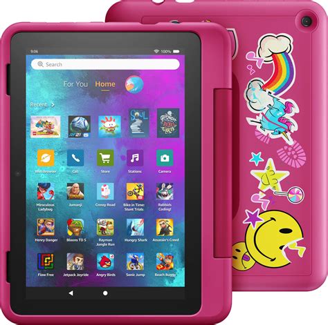 Amazon Fire HD 8 Kids Pro Ages 6-12 (2022) 8" HD tablet with Wi-Fi 32 ...