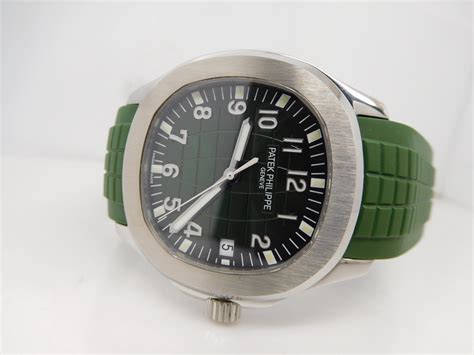 MP Factory Replica Patek Philippe Aquanaut 5167 Green Rubber Watch ...