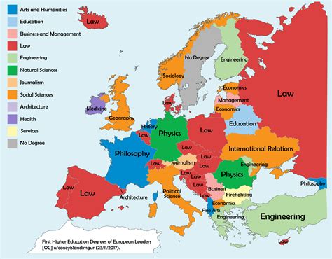 Map Of Europe with countries » Voyage - Carte - Plan