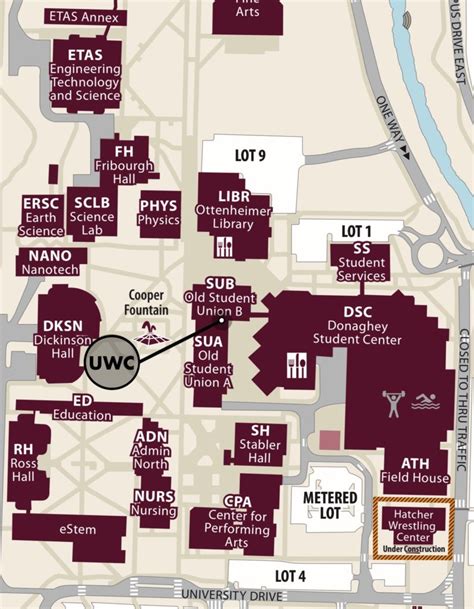 Uwc Campus Map