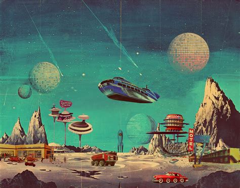 retro futurism | Tumblr | Retro artwork, Retro futurism, Sci fi art