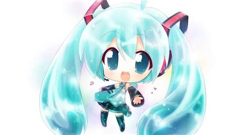 Chibi Hatsune Miku Wallpapers - Top Free Chibi Hatsune Miku Backgrounds ...