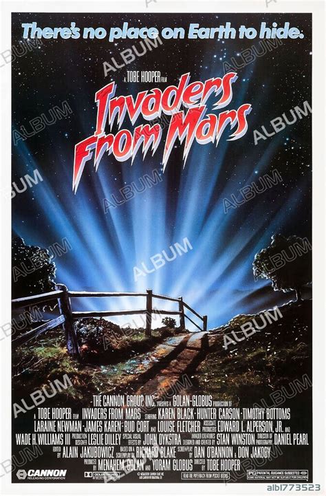 Poster of INVADERS FROM MARS, 1986, directed by TOBE HOOPER. Copyright ...