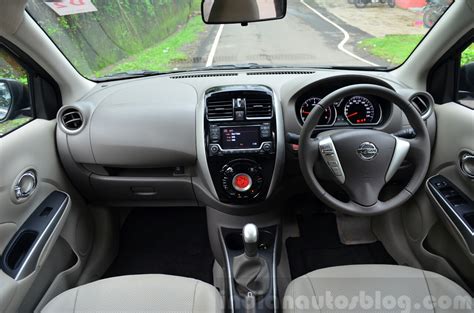 2014 Nissan Sunny facelift diesel review interiors