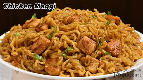 Tasty Chicken Maggi Recipe / Maggi Masala / Maggi Noodles - YouTube