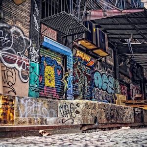 New York City Graffiti Alleyway Photo Print by Paul Brake, NYC Photo ...