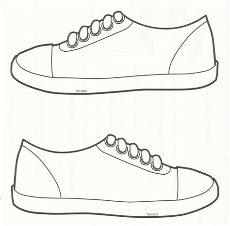 Design Your Own Shoe Template