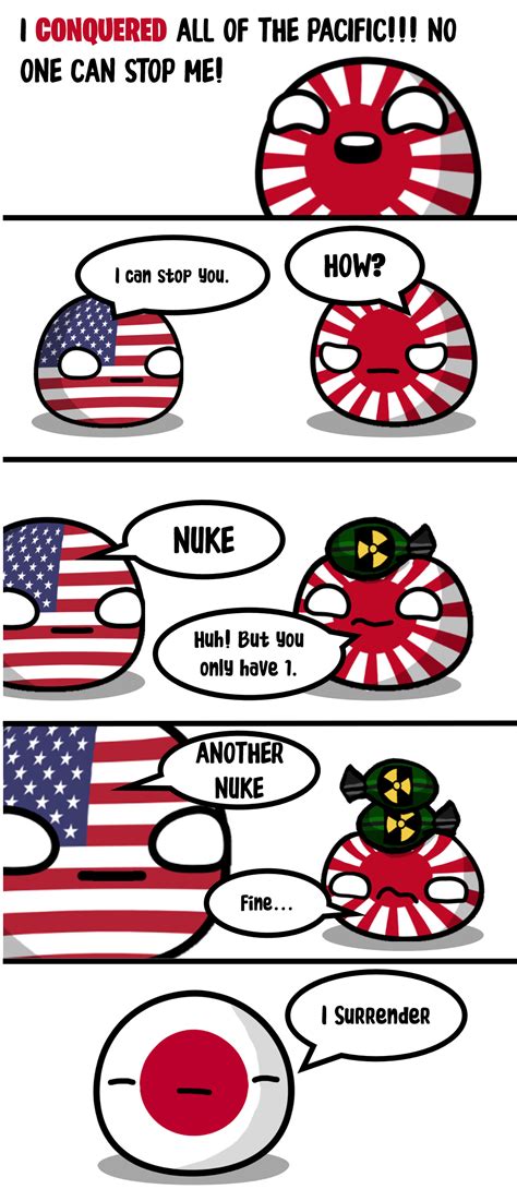 WW2 Pacific - How it ended : r/countryballs_comics