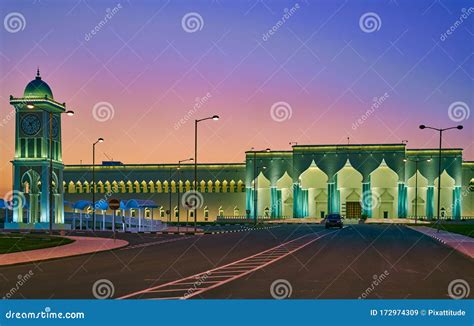 Al-Emiri Diwan the Palace of the Emir Doha Qatar Stock Image - Image of ...