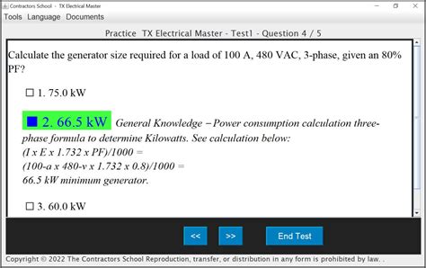 Texas Master Electrician 2020 NEC exam preparation – PrepAtHome.com