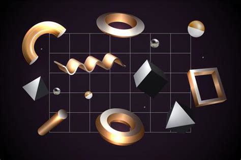 Curved triangle geometry background vector free download