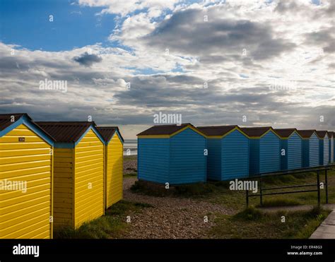 Beach Huts Littlehampton West Sussex UK Stock Photo - Alamy