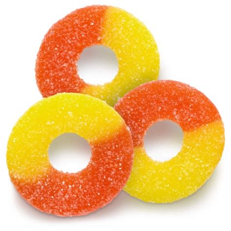 Albanese World's Best Gummi Peach Rings (Pack of 24), 24 pack - Fred Meyer