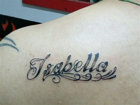 Tattoo name Isabella! | Picture tattoos, Heart tattoos with names, Name ...