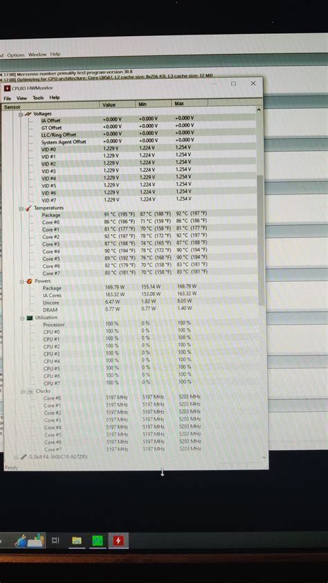 I7 9700k 5.2Ghz at 1.36v : r/overclocking