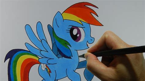 How to Draw Rainbow Dash - YouTube